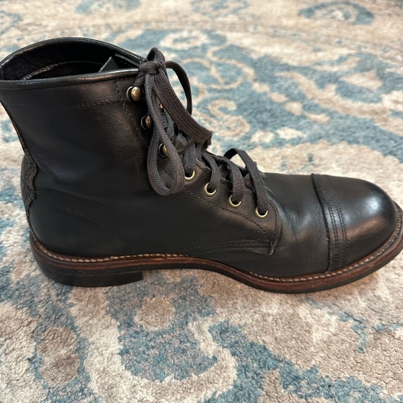 Chippewa Black Leather Men's Boots - Picture 4 of 11